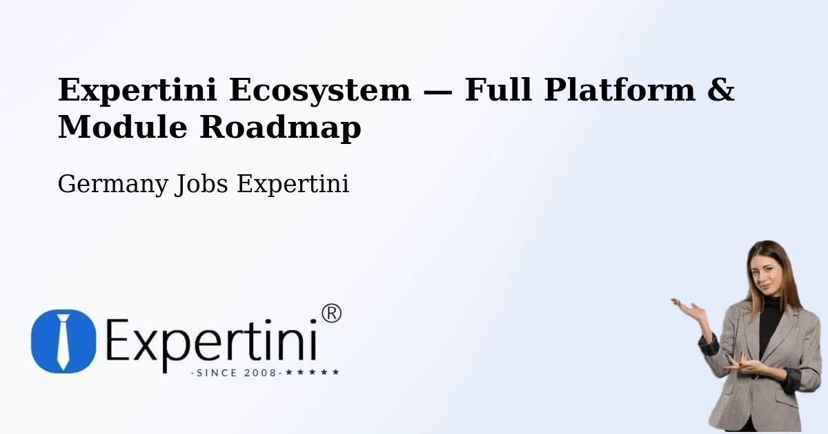 Expertini Ecosystem — Full Platform & Module Roadmap – Imsbach