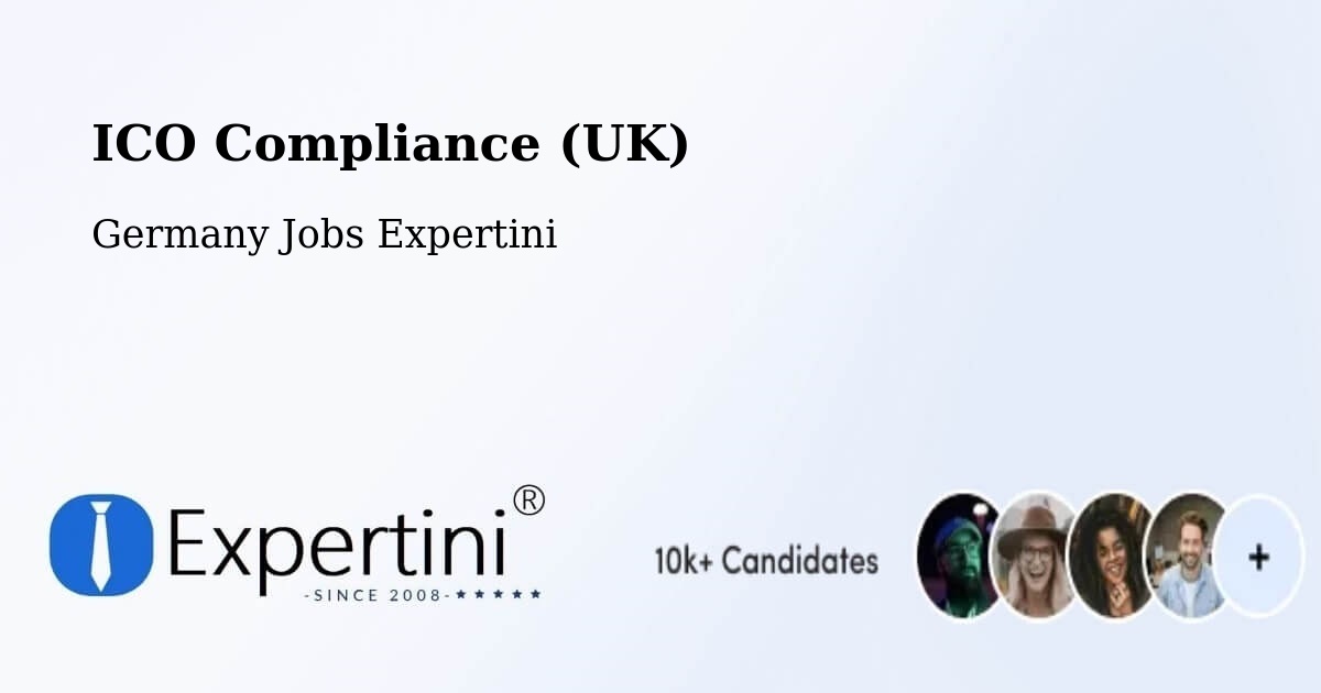 UK Data Protection & ICO Compliance – Imsbach - Germany Jobs Expertini
