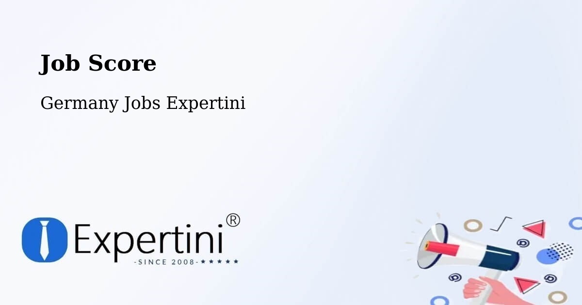 Job Score & Job Description Score Tool – Imsbach - Germany Jobs Expertini