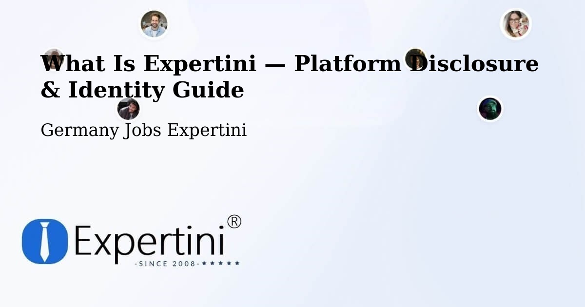 What Is Expertini — Platform Disclosure & Identity Guide – Imsbach